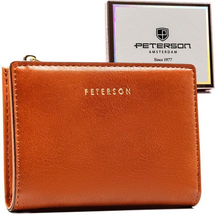 Mały portfel damski ze skóry ekologicznej — Peterson