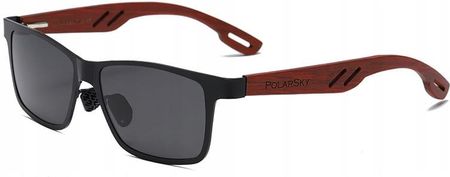 Polarsky Okulary Przeciwsłoneczne Premium Drewno PS88261