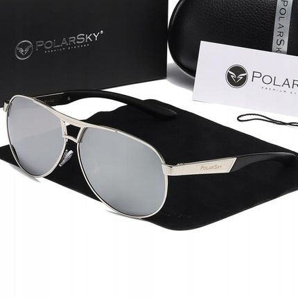 Polarsky Okulary Z Polaryzacją UV400 Aviator PS86185Z
