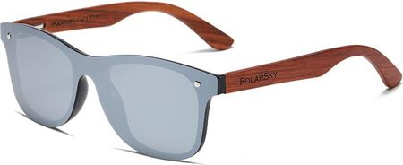 Polarsky Okulary Z Polaryzacją UV400 Drewniane PS86155