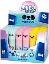 Zdjęcie Klej W Sztyfcie 15G Pixel Pastel Animals 24Szt - Pniewy