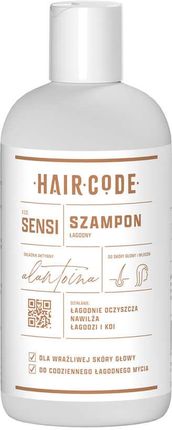 Hair Code Szampon Sensi Łagodny Do Wrażliwej Skóry Głowy I Włosów 280 ml
