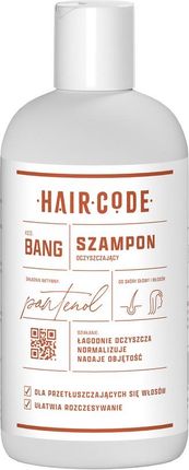Hair Code Szampon Bang Oczyszczający Do Przetłuszczających Się Włosów 280 ml