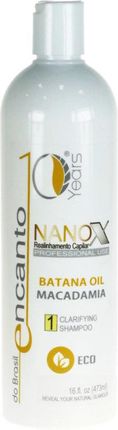 Encanto Nanox Clarifying Szampon Do Stosowania Przed Zabiegiem Keratynowego Prostowania Włosów 473 ml