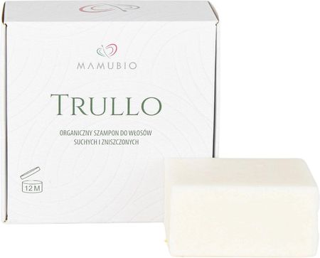 Mamubio Trullo Organiczny Szampon W Kostce Do Włosów Suchych I Zniszczonych 55 g