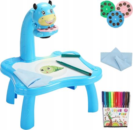 Toys Magiczny Stolik Z Projektorem Do Rysowania Niebieski