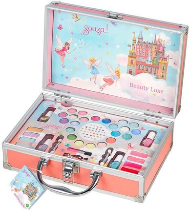 Zabawka Souza Walizka Z Kosmetykami Do Makijażu Dla Dzieci Zestaw