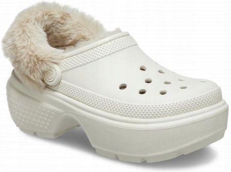 Damskie Ocieplane Buty Chodaki Klapki Crocs Stomp Lined Clog 42-43