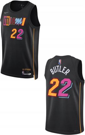 Koszulka Nba Swingman Nike Miami Butler City Xs Edition Db4034010
