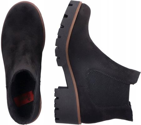 Botki damskie Rieker 79265-00 black r. 37