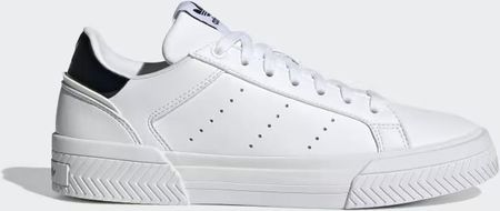 Trampki z niską cholewką damskie Adidas Originals Court Tourino H05279 40.5 (7UK) 25.5 cm Białe (4064047120189)