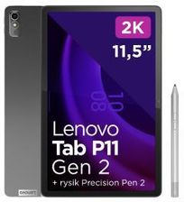 Zdjęcie Produkt z Outletu: Lenovo Tab P11 (2nd Gen) TB350FU - 11.5" - 6/128GB - Wi-Fi - storm grey + rysik Precision Pen 2 - Tuchola