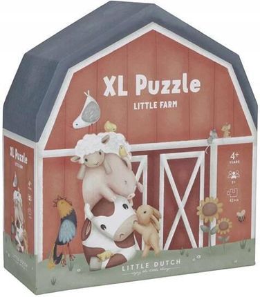 Little Dutch Puzzle XXL Little Farm FSC - 7150
