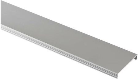 Profil dekoracyjny do glazury DU aluminium anoda poler CEZAR 45mm 2,5m Srebrny