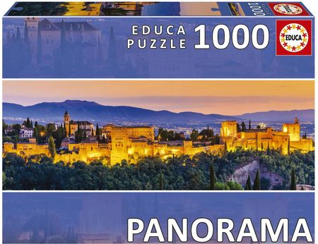 Educa Puzzle Alhambra Grenada Hiszpania Panorama 1000El.