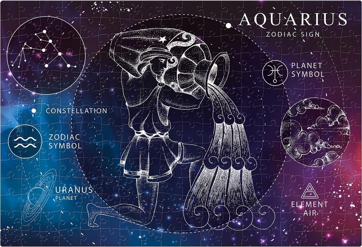 Interdruk - Puzzle 250 Zodiac, 03 Géminis, 48×33 Cm (PUZ250ZS3G