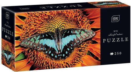 Interdruk Puzzle 250El. Colourful Nature 2 Butterfly