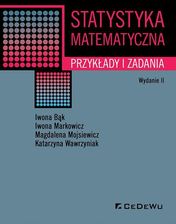 Zdjęcie Statystyka matematyczna. Przykłady i zadania w.2 - Chojnice