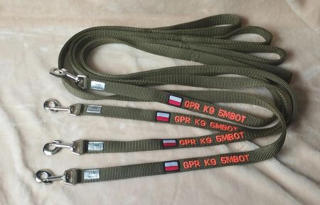 Military Dog Smycz Treningowa 2,5cm