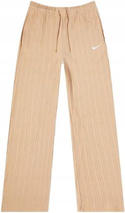 Nike Spodnie Z Szerokimi Nogawkami W Prążkowanym Dżerseju Dm6403200 L