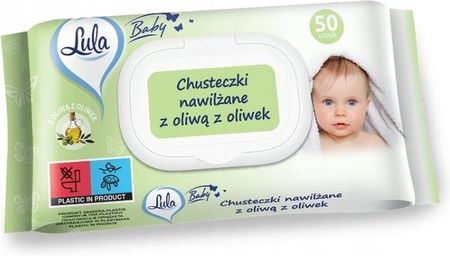 Lula Chusteczki Nawilżane Z Oliwą Oliwek 50szt.