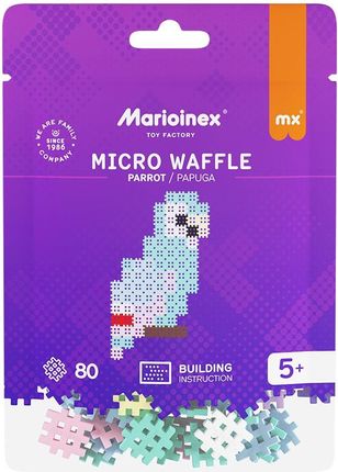 Marioinex Micro Waffle Papuga 80El. 905883