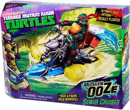 Playmates Teenage Mutant Ninja Turtles Mutagen Ooze Sewer Cruiser