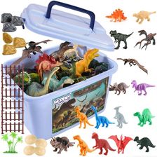 Woopie Zestaw Figurki Dinozaury 40Szt.
