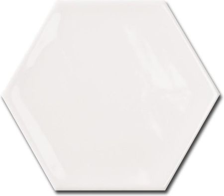 Bestile Bondi Hexagon White Shine 11,0x12,5