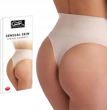 Stringi bezszwowe Gatta String Correct beż M