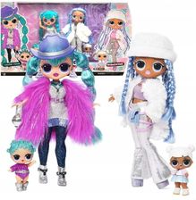 Zdjęcie L.O.L. Surprise Lol Omg Winter Disco Cosmic Nova Snowlicious + 2 Mini Laleczki - Poręba