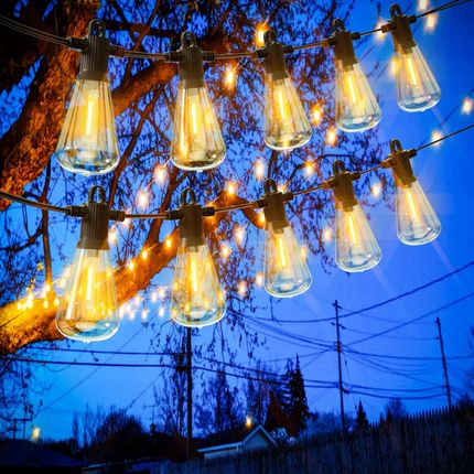 Zuske Ogrodowe Oświetlenie Lampki Zewnętrzne Girlanda Led 7,6M  