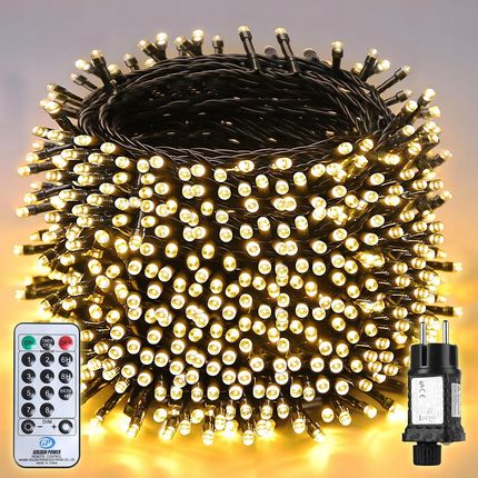 Salcar Lampki Choinkowe Dekoracyjne Światełka Na Święta 40M 640 Led  