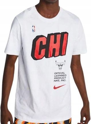 Nike Koszulka The Tee Nba Chicago Bulls Dr6709100 L