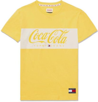 Tommy Hilfiger T-Shirt Żółty Coca Cola M