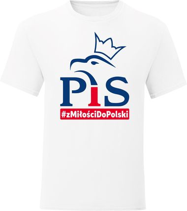 Koszulka Męska Pis Z Miłości Do Polski Roz XXL