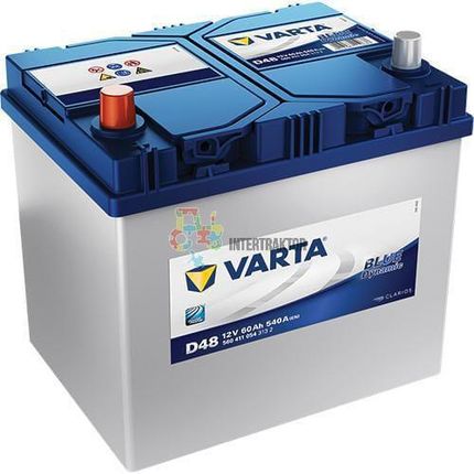 Akumulator 12V 60Ah 540A Blue Dynamic VARTA 5604110543132