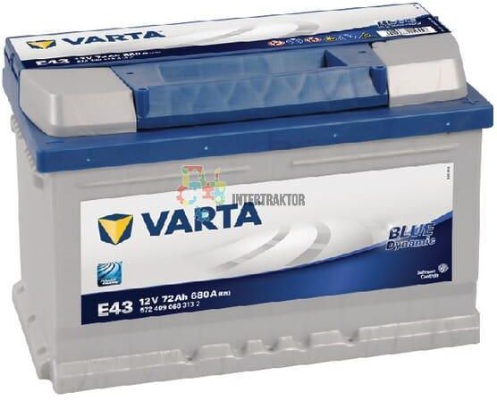 Akumulator 12V 72Ah 680A Blue Dynamic VARTA 5724090683132 Ceny I akumulator-12v-72ah-680a-blue-dynamic-varta-5724090683132-ceny-i
