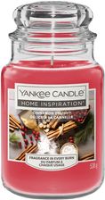 Zdjęcie Yankee Candle Świeca Home Inspiration Cinnamon Delight Duży Słoik 538g - Kępice