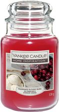 Zdjęcie Yankee Candle Świeca Home Inspiration Cherry Vanilla Duży Słoik 538g - Częstochowa