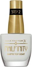 Zdjęcie Max Factor Nailfinity Top Coat Matte 101 Velvet Curtain 12ml - Rydułtowy