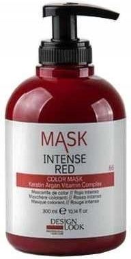 DESIGN LOOK maska do włosów COLOR MASK Intense Red 300 ml