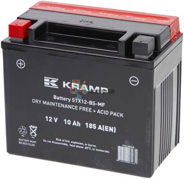 Akumulator 12V 10Ah 185A z elektrolitem Kramp YTX12BSKR - Ceny i opinie ...