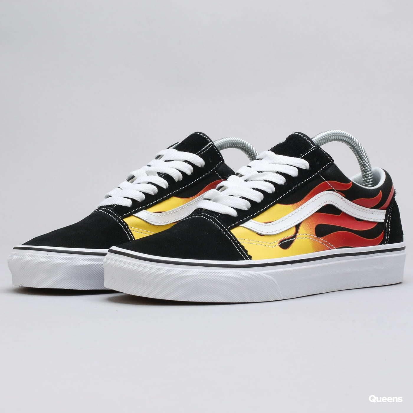 Vans Old Skool Flame/ Black/ Tr White - Ceny i opinie - Ceneo.pl