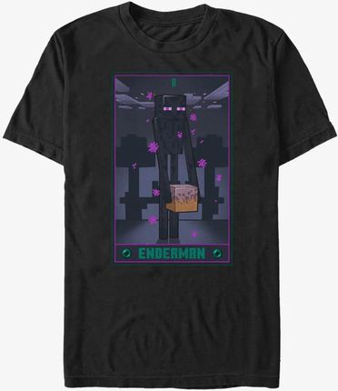 Queens Minecraft - Ender Tarot Unisex T-Shirt Black