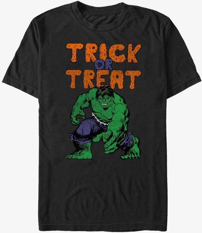 Maglietta Marvel Avengers Classic Hulk Unisex - Cotone Biologico GOTS, Stampa Su Richiesta, Taglie Unisex Adulto
