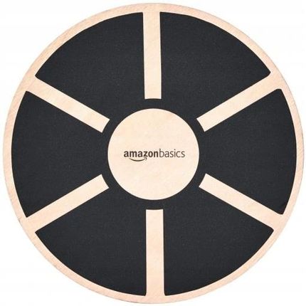 Amazon Basics Drewniana deska do balansowania TRENER RÓWNOWAGI