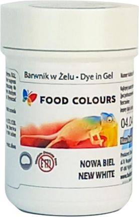 Food Colours barwnik w żelu nowa biel 35g