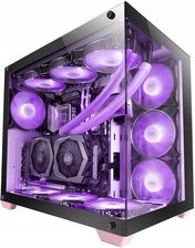 Obudowa Mars Gaming MCV4 Pink E-ATX ATX MiniITX MicroATX Midi Tower Szkło