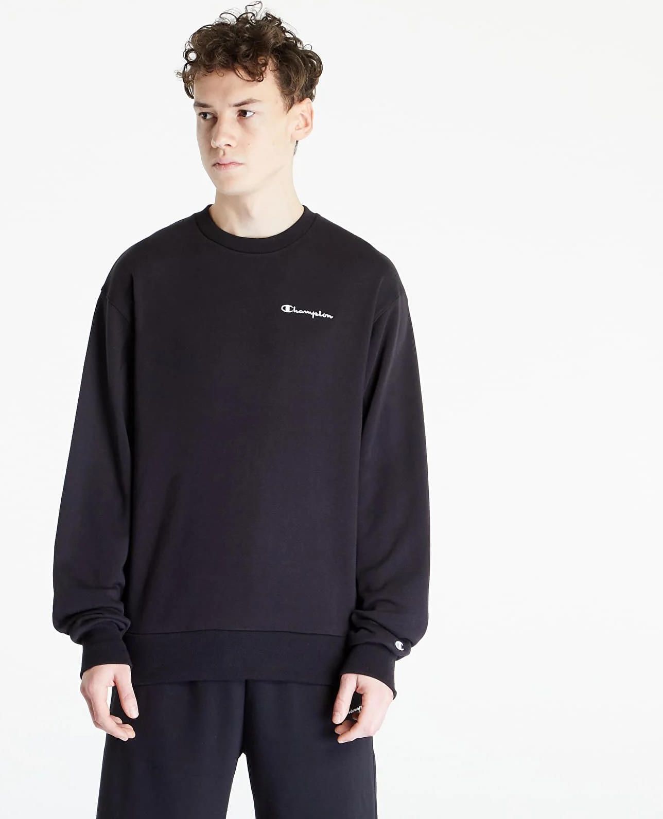 Champion Crewneck Sweatshirt Black Ceny I Opinie Ceneo Pl